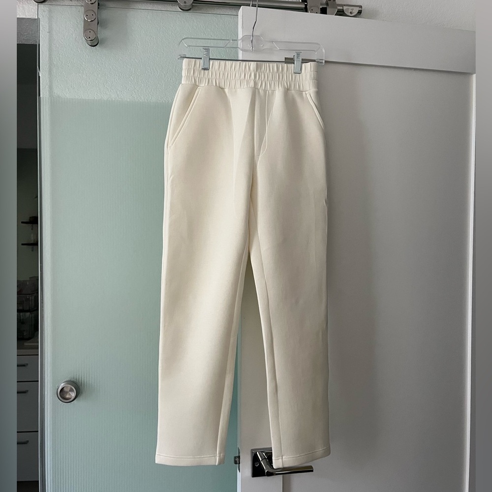 NWT LESET the Label Kendal Pant in Bone Size Small